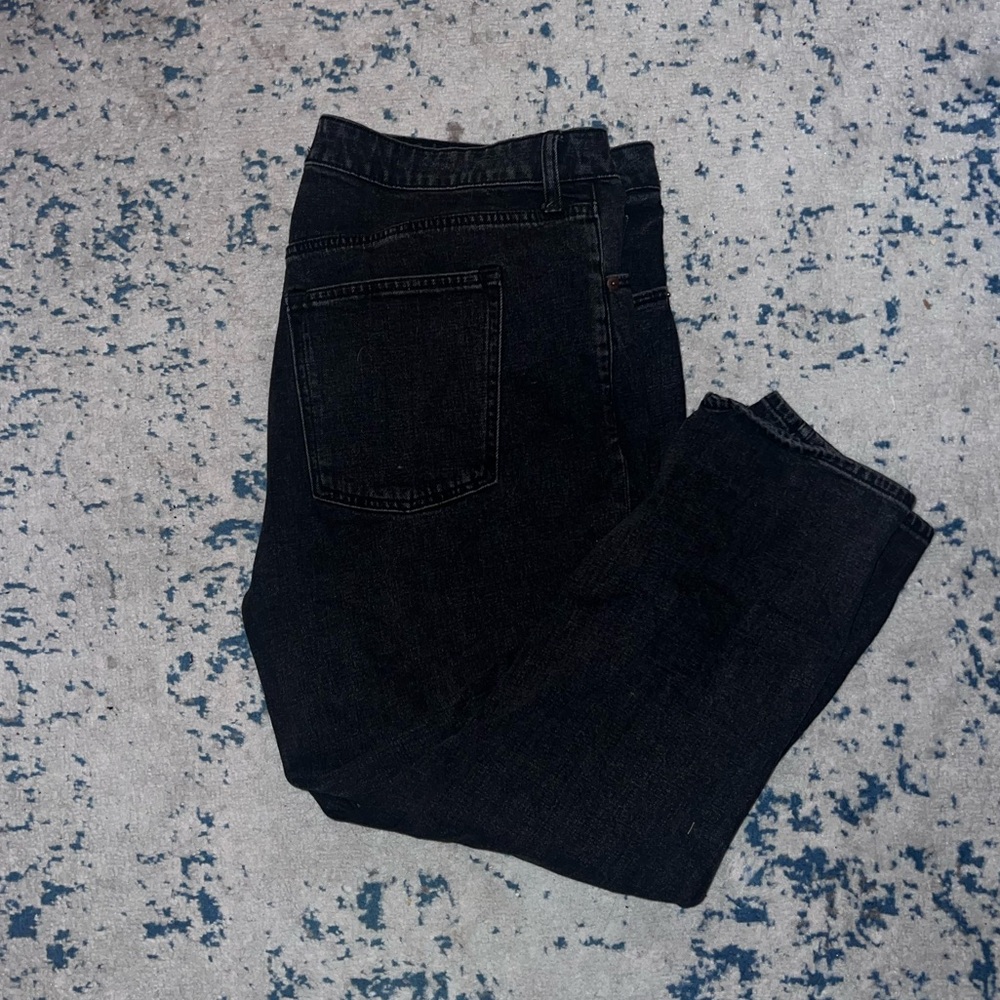Abercrombie High Rise Skinny Jean in Black